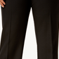 Calça feminina Alfani Curvy Bootcut Tummy Control, preta, tamanho 24W