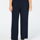 Calça feminina Alfani Plus Curvy Bootcut Tummy Control Azul Tamanho 18W