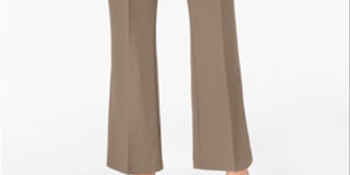 Calça Alfani Curvy Bootcut Feminina Marrom Tamanho 2