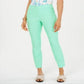 Calça skinny feminina Charter Club Tummy Control, azul, tamanho 8
