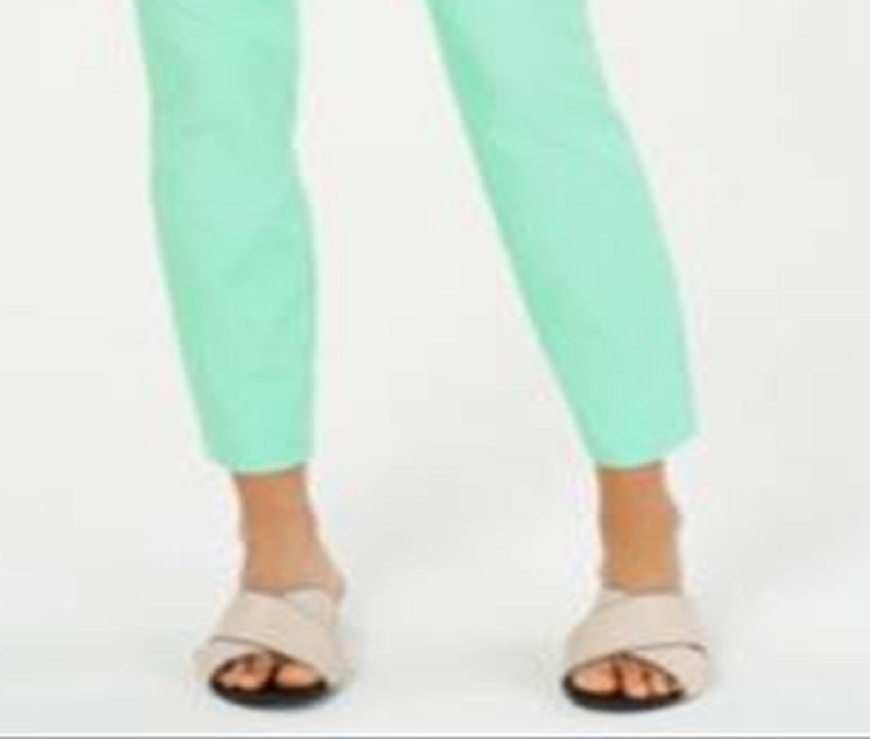 Calça skinny feminina Charter Club Tummy Control, azul, tamanho 8