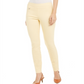 Calça skinny Alfani feminina com controle de barriga, tamanho 18, amarela