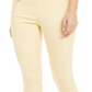 Calça skinny Alfani feminina com controle de barriga, tamanho 18, amarela