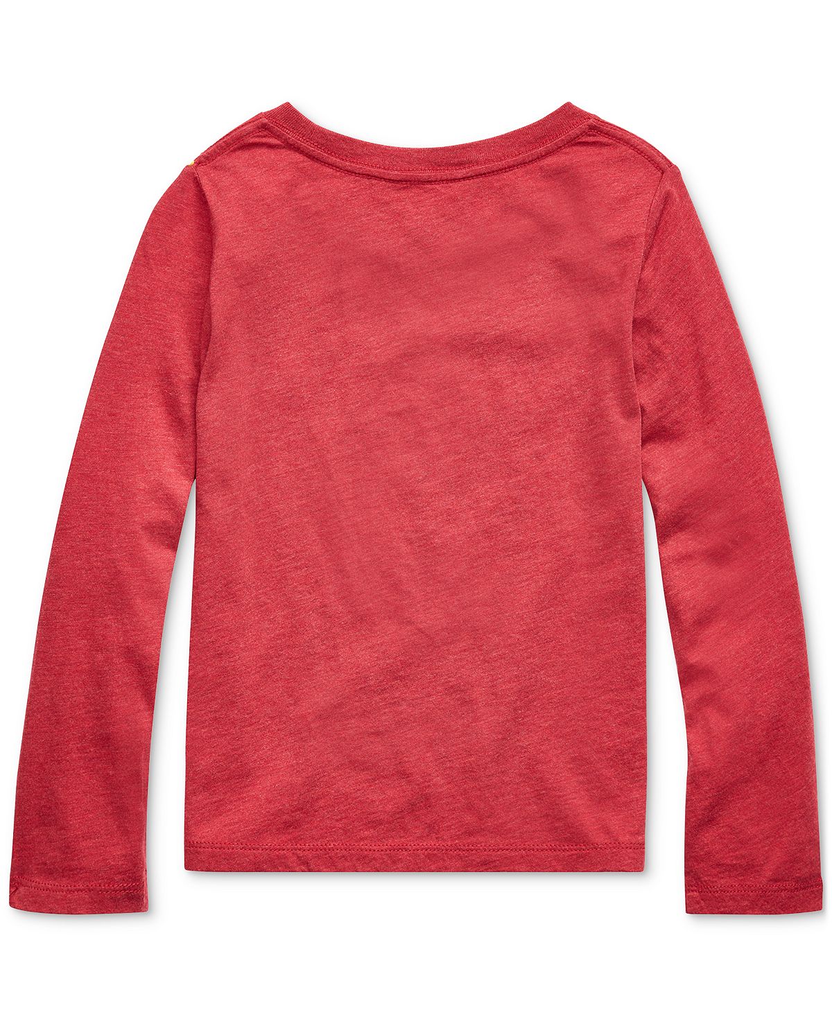 Camiseta Polo Ralph Lauren Infantil Sailing Club Algodão Jersey Vermelha Tamanho 2T
