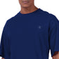 Camiseta Champion Masculina Grande e Alta Azul Tamanho XXX-G