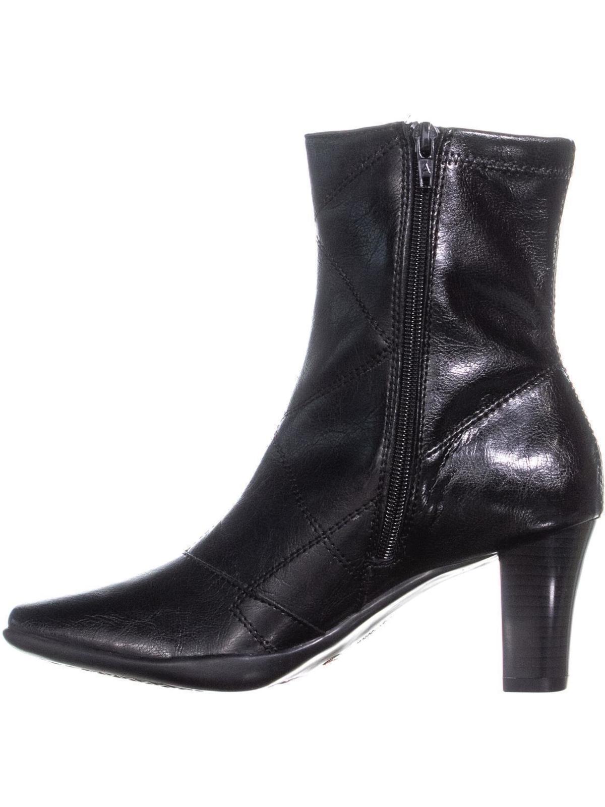 Botas femininas Aerosoles Fashion, pretas, tamanho 8