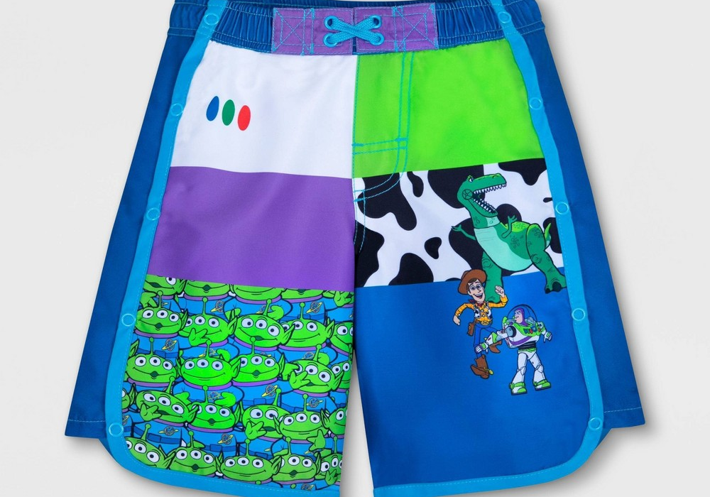 Calção de banho adaptável Disney Toy Story para meninos - M - Disney Store