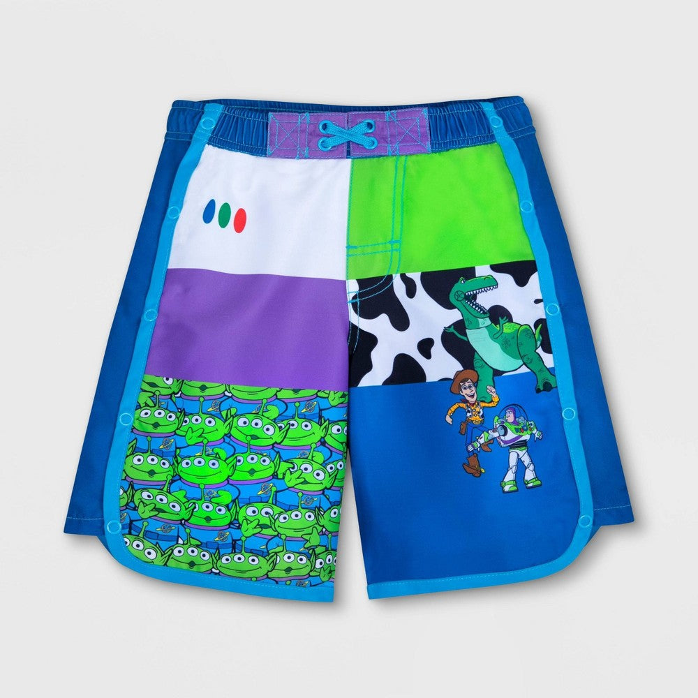 Calção de banho adaptável Disney Toy Story para meninos - G - Loja Disney