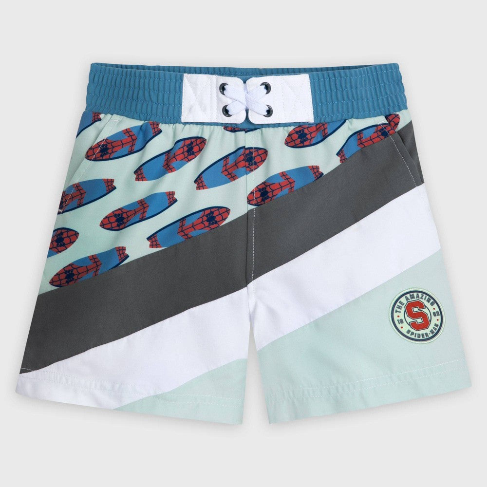 Calções de banho do Homem-Aranha Marvel para meninos - 13 - Loja Disney