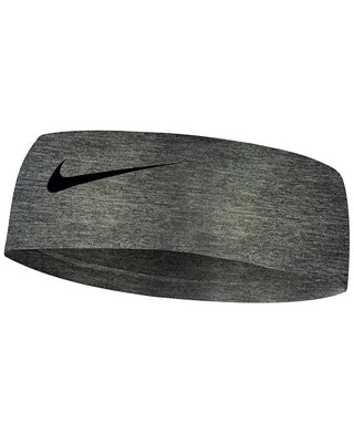 Faixa de cabeça Nike Fury Heather 2.0 feminina cinza tamanho regular