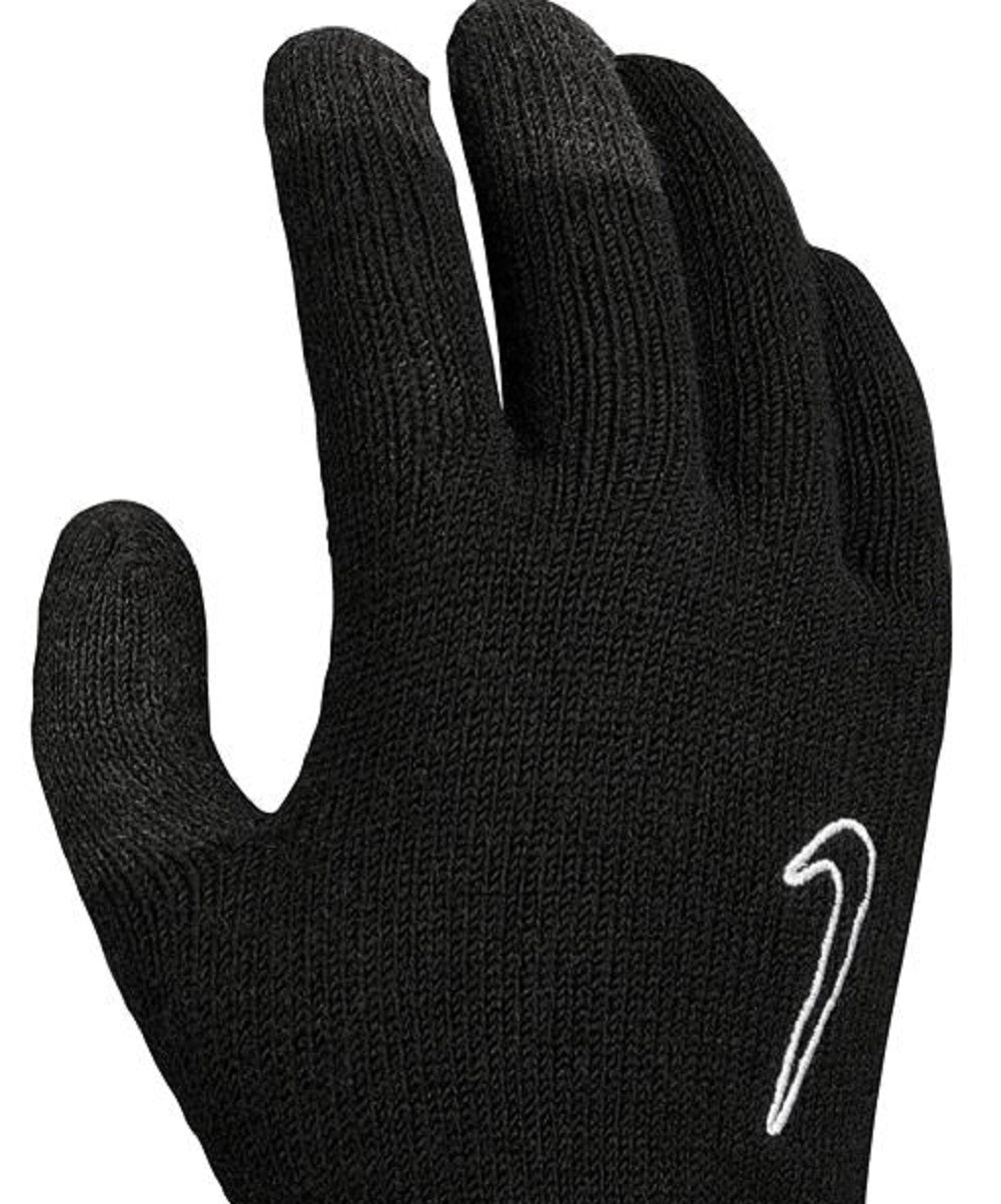Luvas Nike Tech &amp; Grip Knit Masculinas Pretas Tamanho P