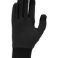 Luvas Nike Club Fleece 2.0 Tech com logotipo bordado, pretas, tamanho médio