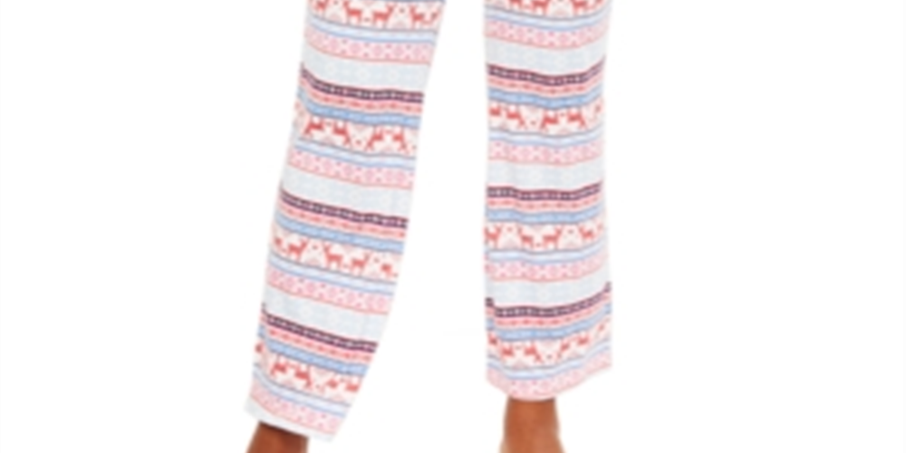 Calça de pijama feminina para maternidade, tamanho extragrande, branca