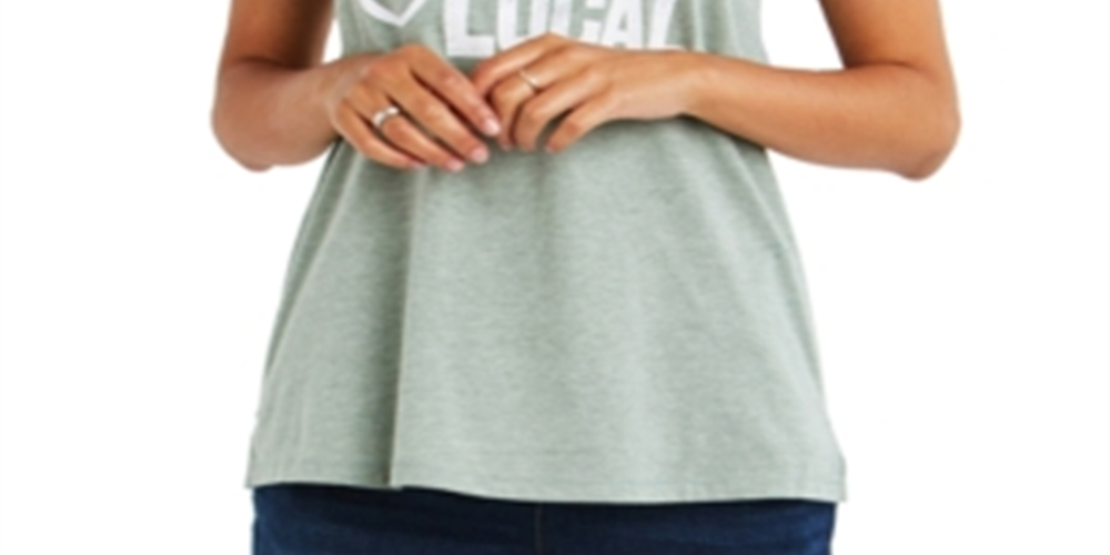 Camiseta de amamentação feminina maternidade verde tamanho pequeno