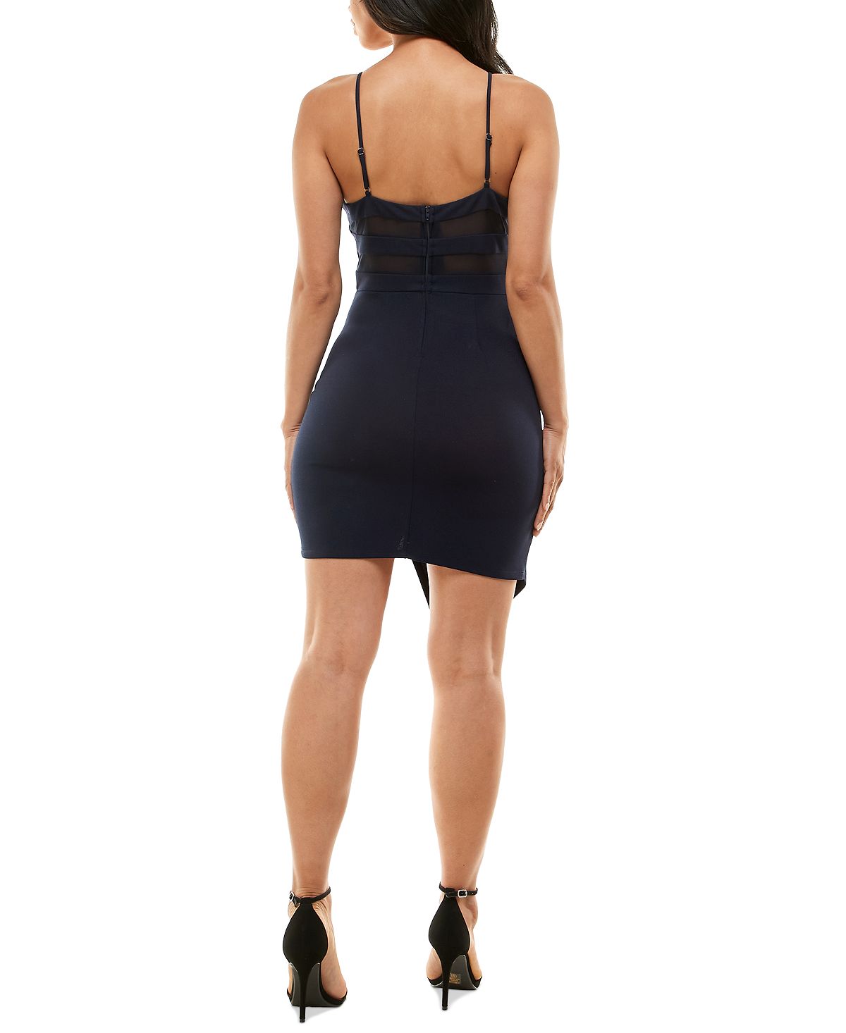 Vestido Bodycon Ilusão Infantil Sundae Esmeralda Azul Tamanho XX-P