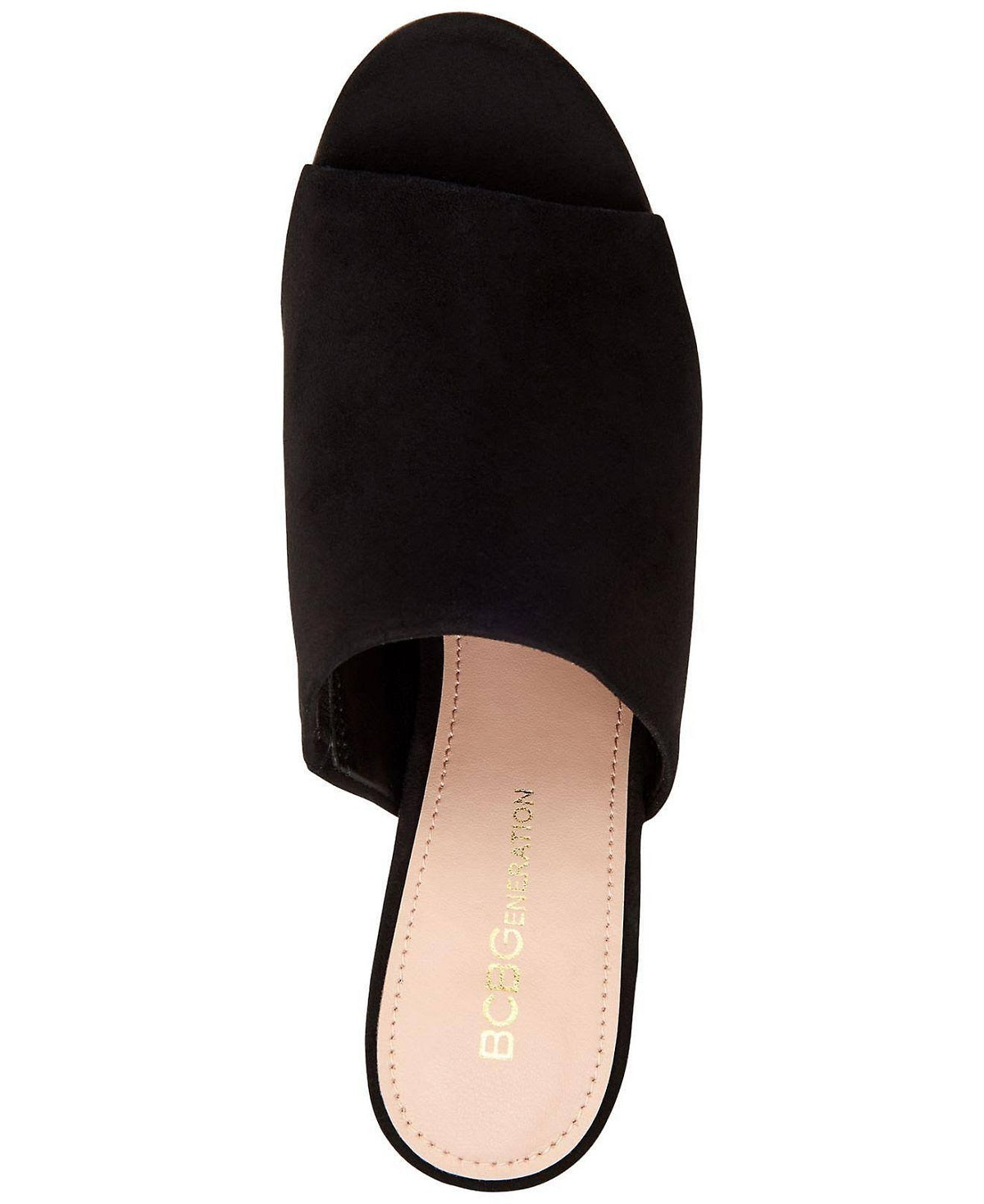 Madden Girl Lorna Salto Aberto Feminino Preto Tamanho 8