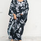 Isayes - Floral Maxi Robe - Plus