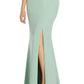 Vestido de crepe tomara que caia feminino Adrianna Papell, verde, tamanho 10