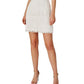 Vestido Halter com Franjas Aidan By Aidan Mattox Feminino Branco Tamanho 2