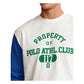 Camiseta de beisebol masculina Polo Ralph Lauren Classic Fit Graphic, branca, tamanho XX-G