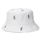 Chapéu Bucket Polo Ralph Lauren Signature Pony Masculino Branco Tamanho Grande