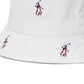 Chapéu Bucket Polo Ralph Lauren Signature Pony Masculino Branco Tamanho Pequeno