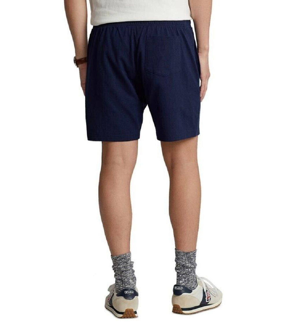 Shorts Polo Ralph Lauren Masculino com 6 Logos Azul Tamanho Grande