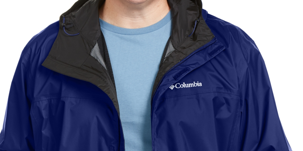 Jaqueta Columbia Masculina Big &amp; Tall Watertight II Dobrável Azul Tamanho Grande
