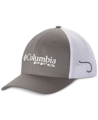 Boné Columbia PFG Mesh Masculino Cinza Tamanho Pequeno