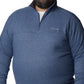 Moletom Columbia Mountain II Half Zip Masculino Azul Tamanho Médio