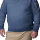 Moletom Columbia Mountain II Half Zip Masculino Azul Tamanho Médio