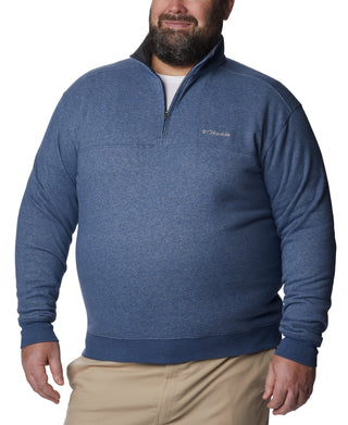 Moletom Columbia Mountain II Half Zip Masculino Azul Tamanho Médio