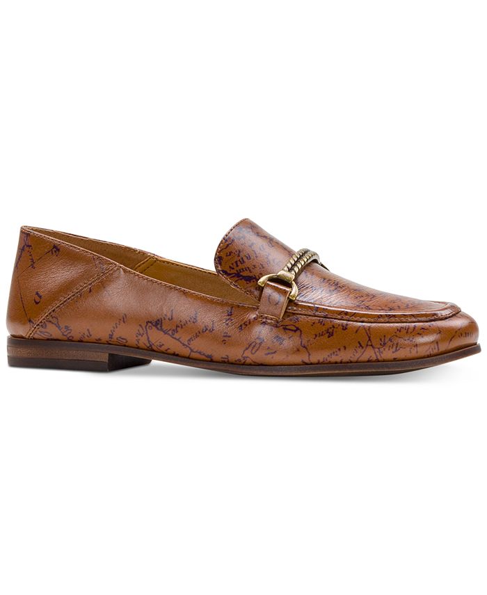 Sapatilhas femininas Patricia Nash Fia Loafer marrom tamanho 9M