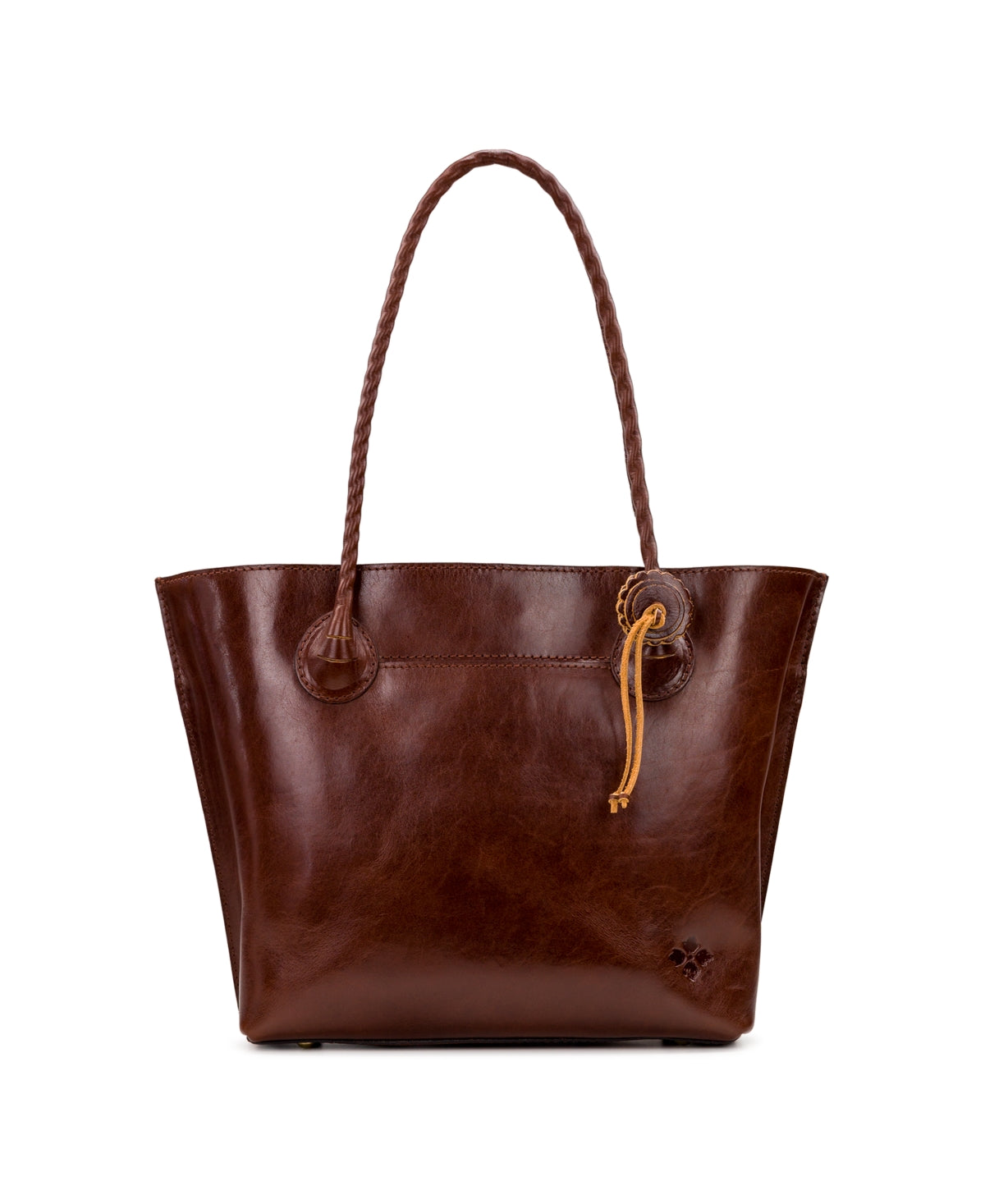 Bolsa de couro feminina Patricia Nash Eastleigh marrom tamanho regular