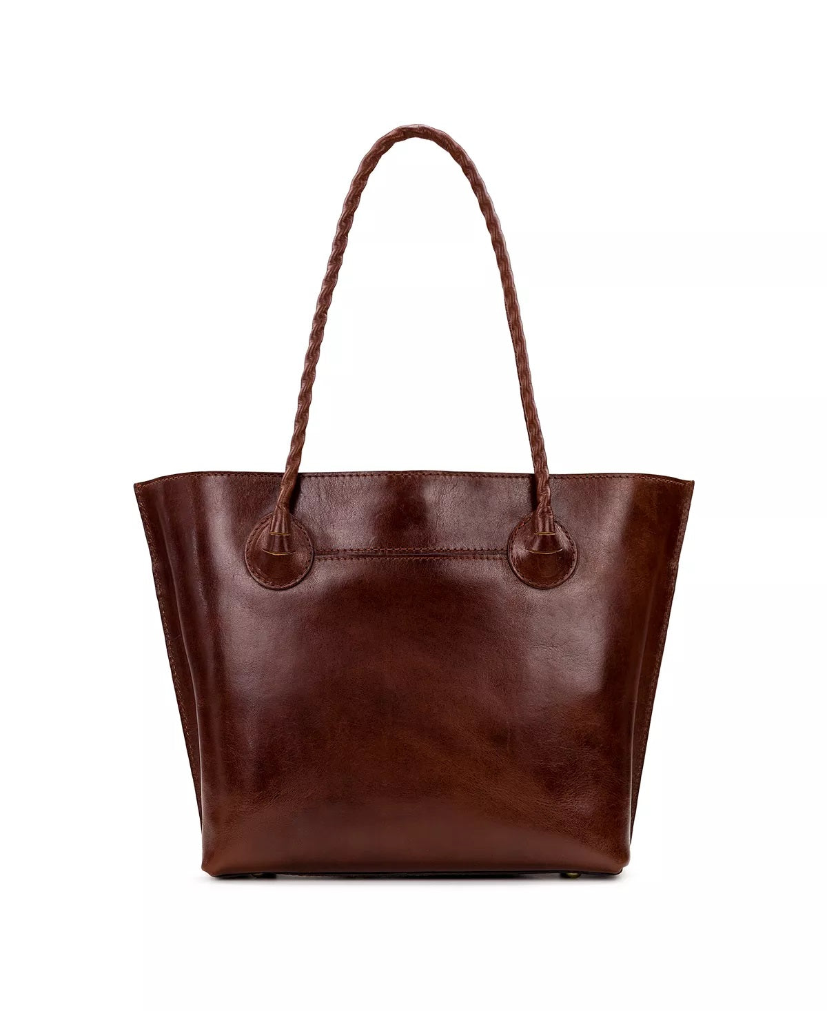 Bolsa de couro feminina Patricia Nash Eastleigh marrom tamanho regular