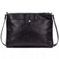 Bolsa transversal feminina Patricia Nash Kirby East West em couro, preta, tamanho único