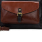 Bolsa transversal feminina Patricia Nash Kirby Colorblocked de couro, preta, tamanho regular
