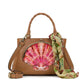 Bolsa Patricia Nash Angela com Cachecol - Concha