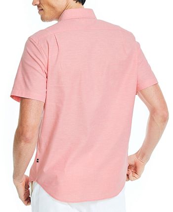 Camisa Oxford Stretch Masculina Nautica Vermelha Tamanho Grande