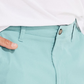 Calções de convés Nautica Stretch Classic Fit para homem, verde, tamanho 36