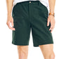 Calções de convés Nautica Stretch Classic Fit para homem, verde, tamanho 30