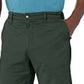 Calça Chino Stretch Classic Fit Masculina Nautica, Frente Lisa, Verde, Tamanho 38