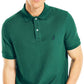 Camisa polo masculina Nautica, modelo Classic Fit, verde, tamanho P