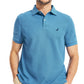 Camisa polo masculina Nautica, modelo Classic Fit, convés, azul, tamanho pequeno
