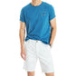 Camiseta gráfica masculina Nautica Sailing, azul, tamanho médio