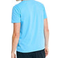 Camiseta masculina Nautica Classic Fit Solid com gola redonda e bolso, azul, tamanho X-G