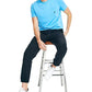 Camiseta masculina Nautica Classic Fit Solid com gola redonda e bolso, azul, tamanho X-G