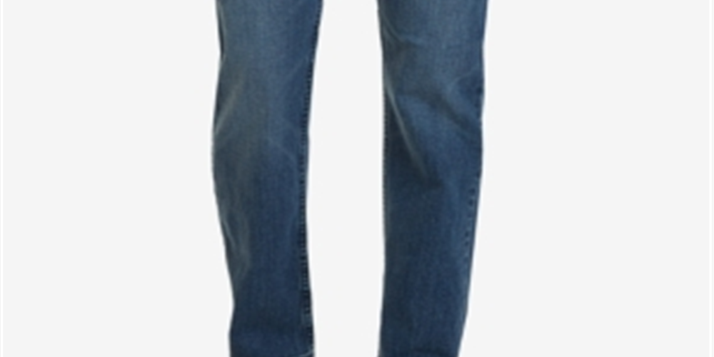 Calça jeans masculina Nautica Big &amp; Tall Relaxed Fit Azul Tamanho 46X34