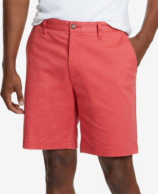 Calção de convés elástico Classic Fit Masculino Nautica Vermelho Tamanho 33
