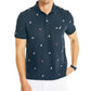 Polo Nautica Masculino com Estampa Critter, Feito de Forma Clássica e Sustentável, Azul, Tamanho Grande